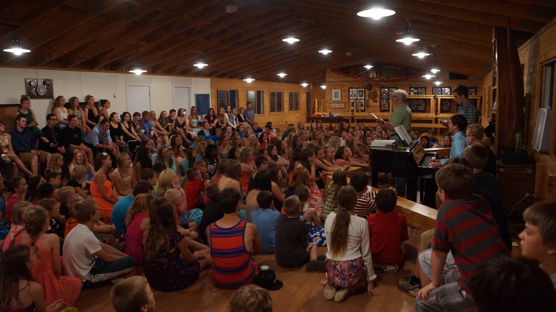 Each dance night features its own special mini concert, performed by our very talented staff members and campers